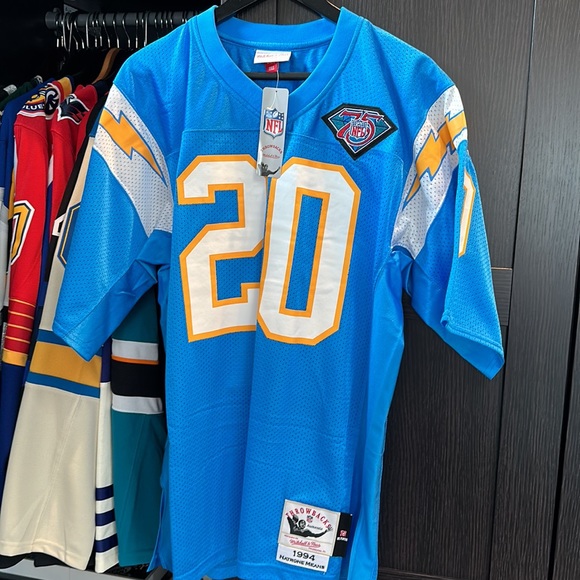 Natrone Means Los Angeles Chargers Mitchell & Ness Authentic Jersey - Large 44 - Picture 1 of 6